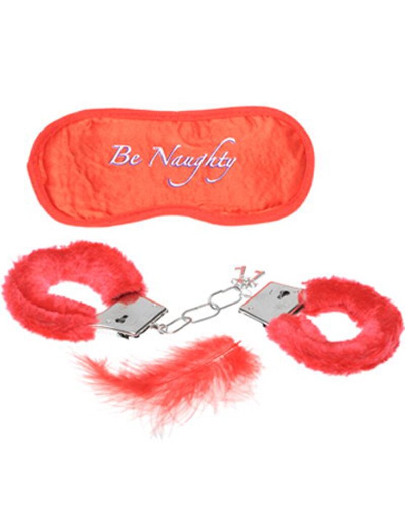Kit Coquin Masque Menottes Duvet Plume