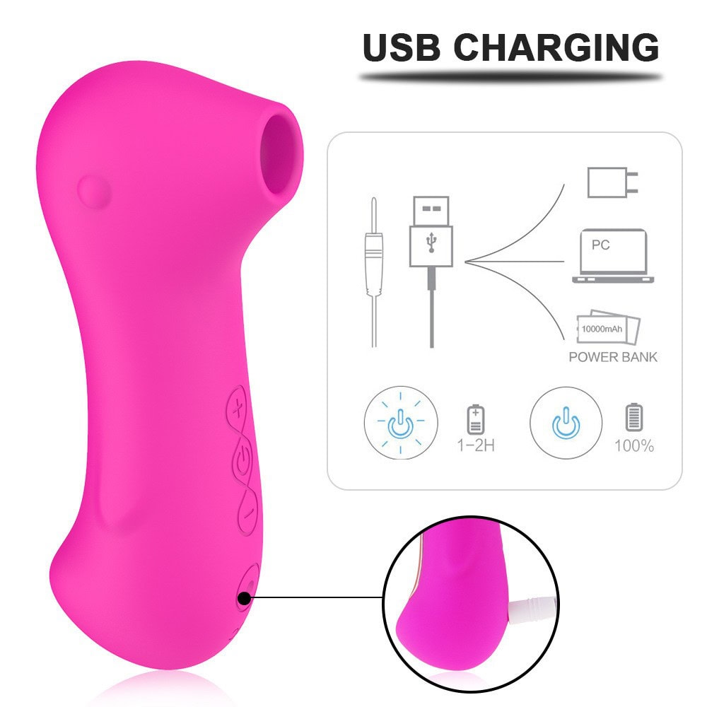 Stimulateur Clitoridien Vibration Membrane Fuchsia – vue 3