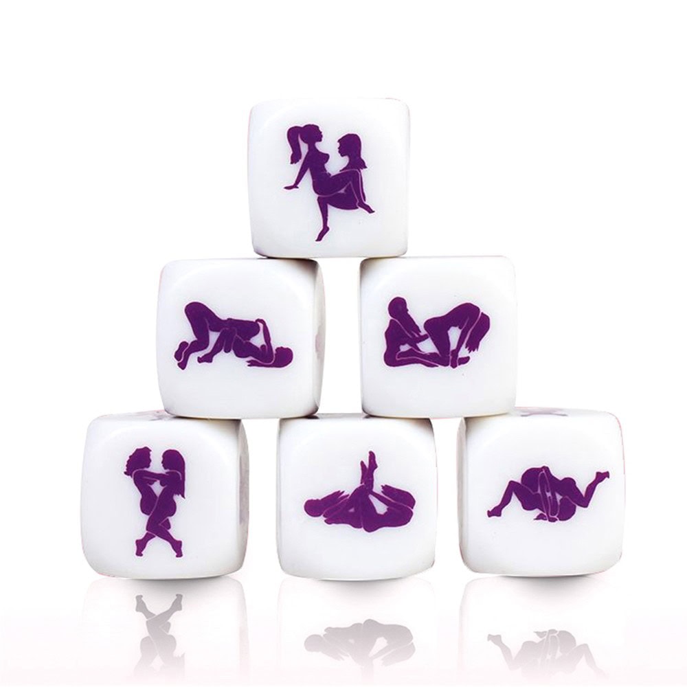 Jeu Coquin Dé Position Kamasutra Pour Couple Femmes Lesbiennes 6 Faces – vue 2