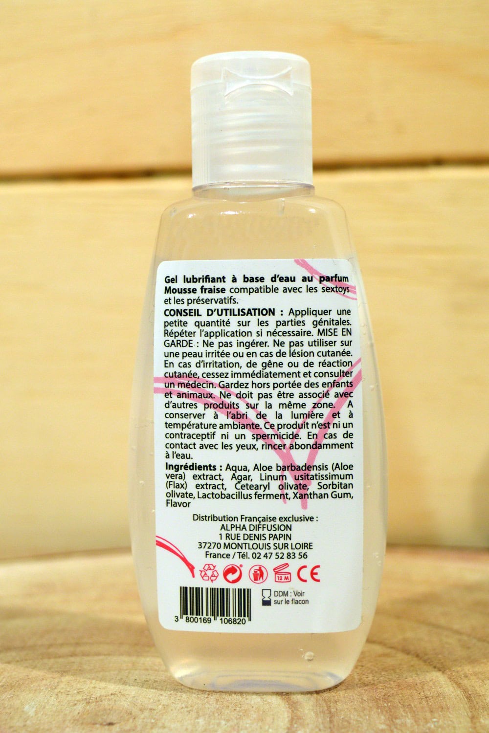 Lubrifiant Mousse Fraise 90ml – vue 4