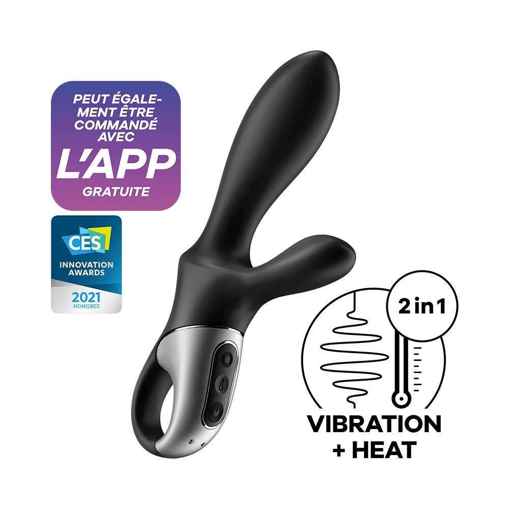 Vibromasseur Rabbit – Satisfyer Noir