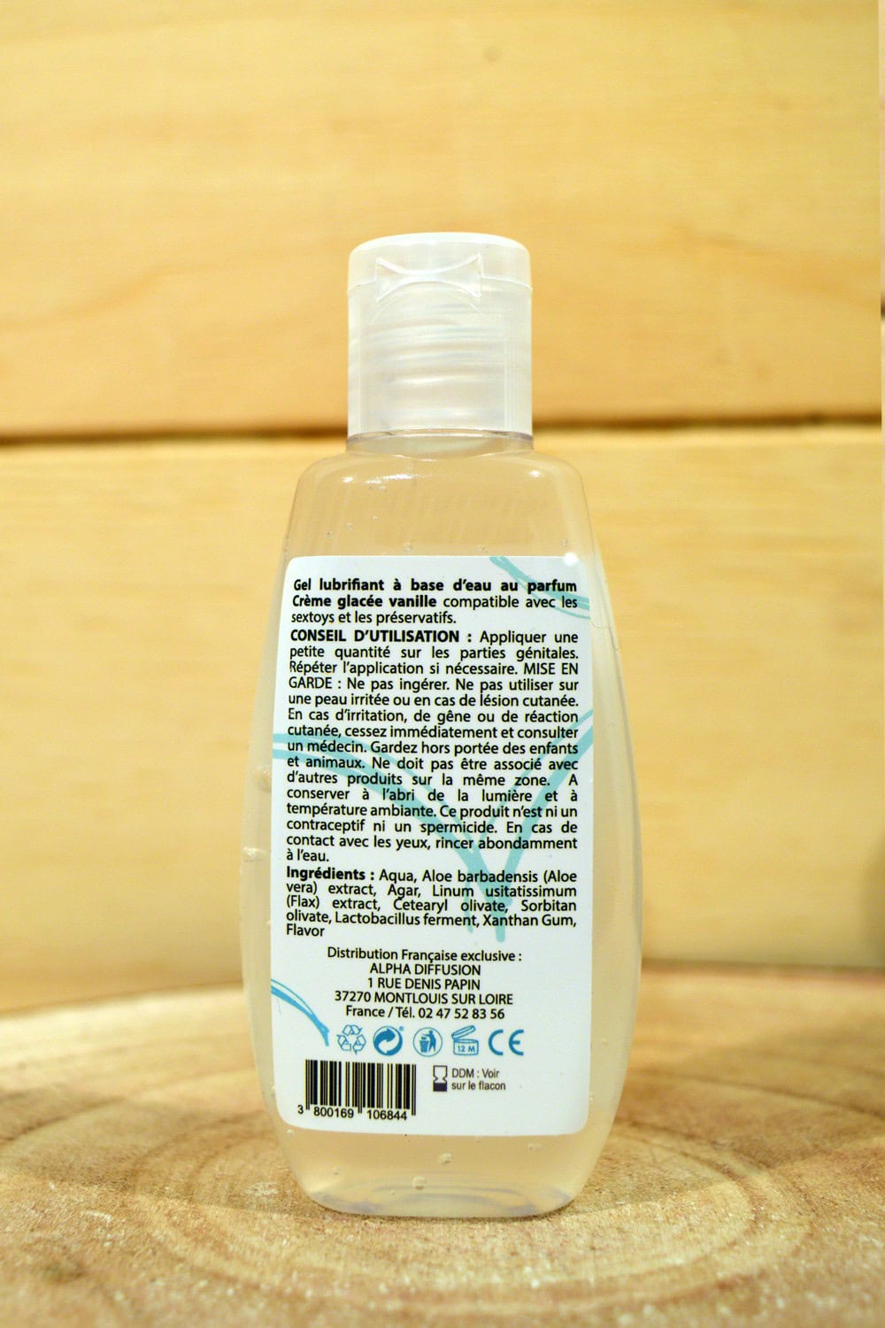 Lubrifiant Crème Glacée Vanille 90ml – vue 4