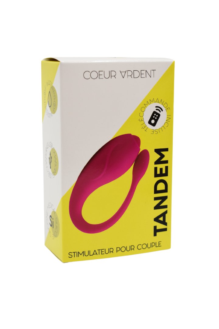 Stimulateur Clitoridien Tandem Rose – vue 3