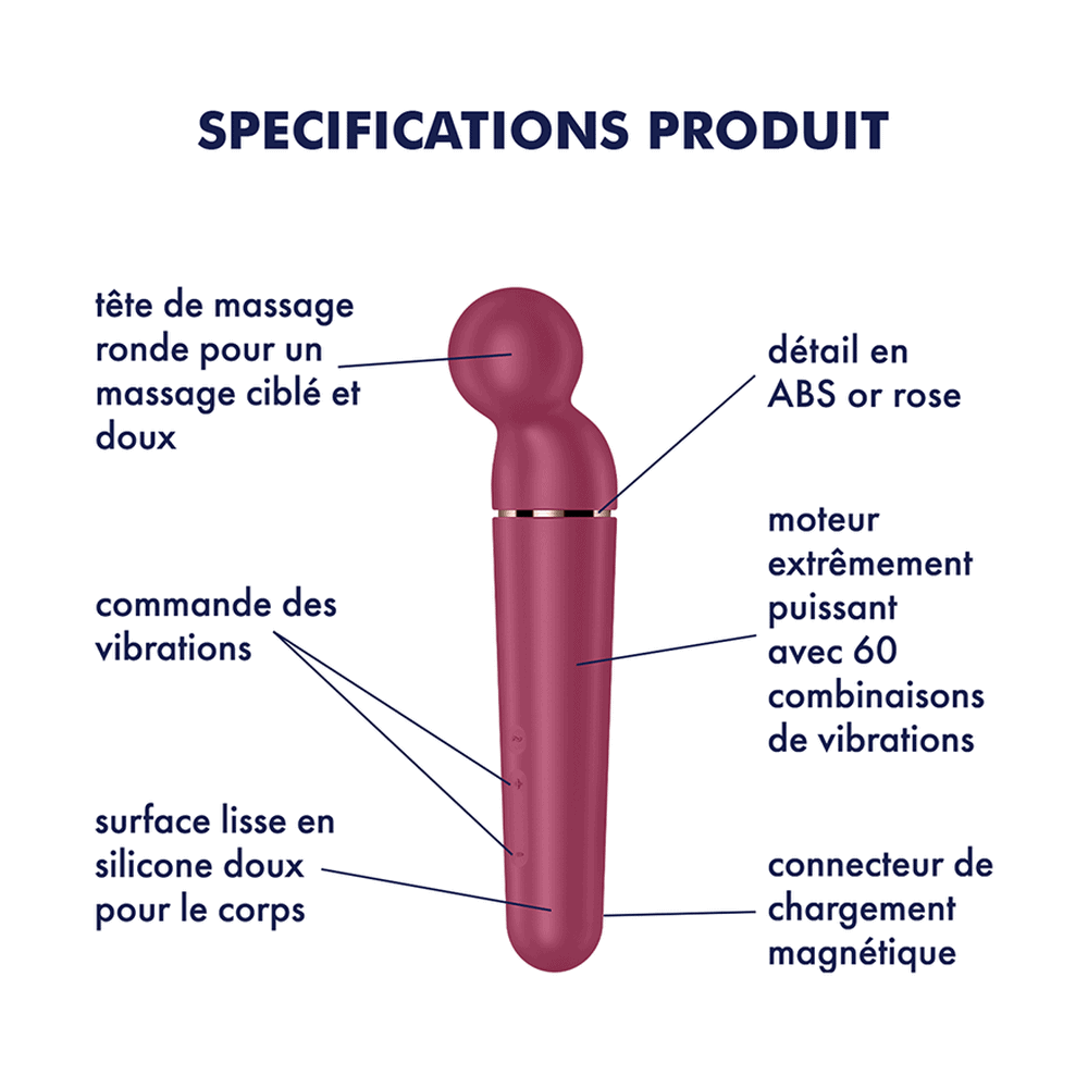 Vibromasseur Wand – Satisfyer – vue 3