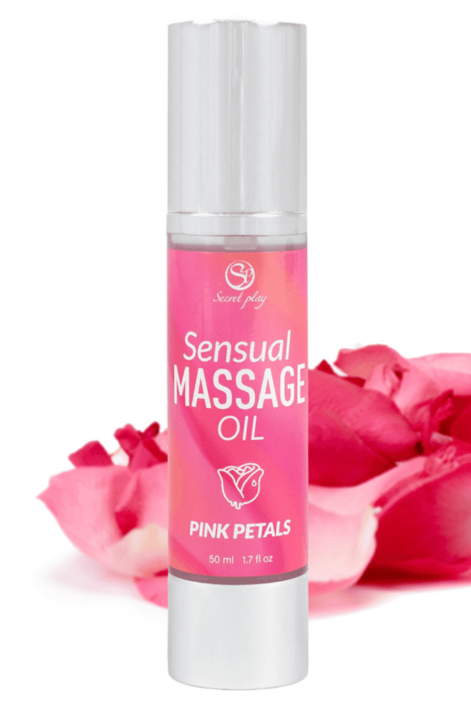 Huile de Massage Pétales de Roses Secret Play 50ml