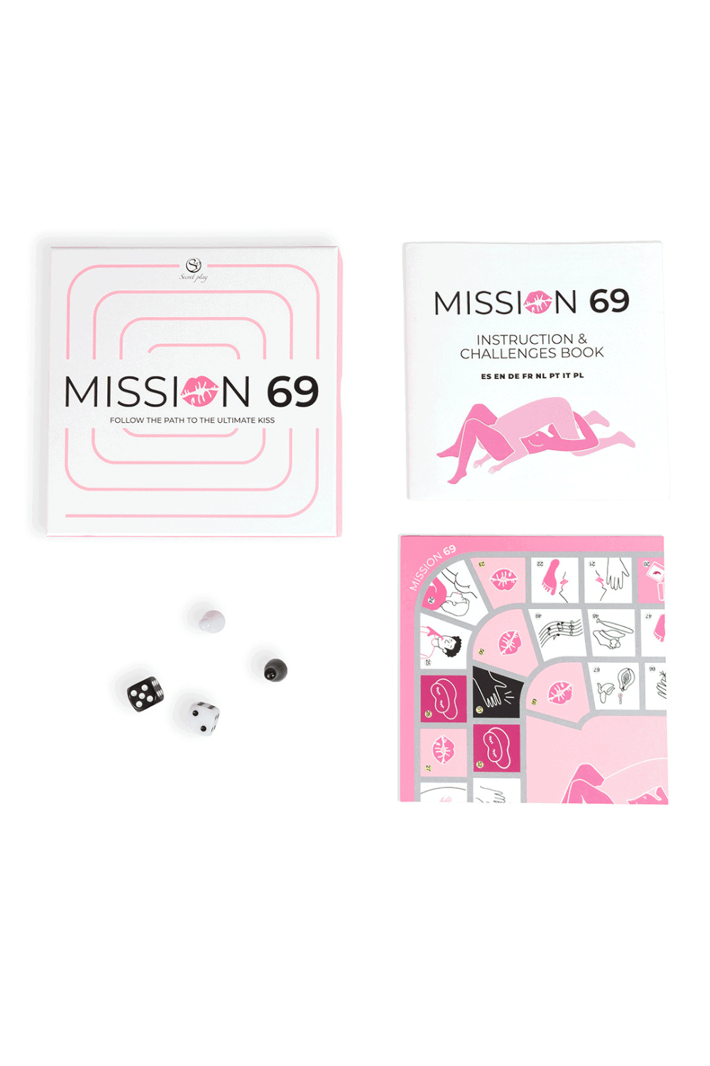 Jeu Coquin Société Érotique Mission 69 – Jeu de Plateau Pour Couples – vue 3