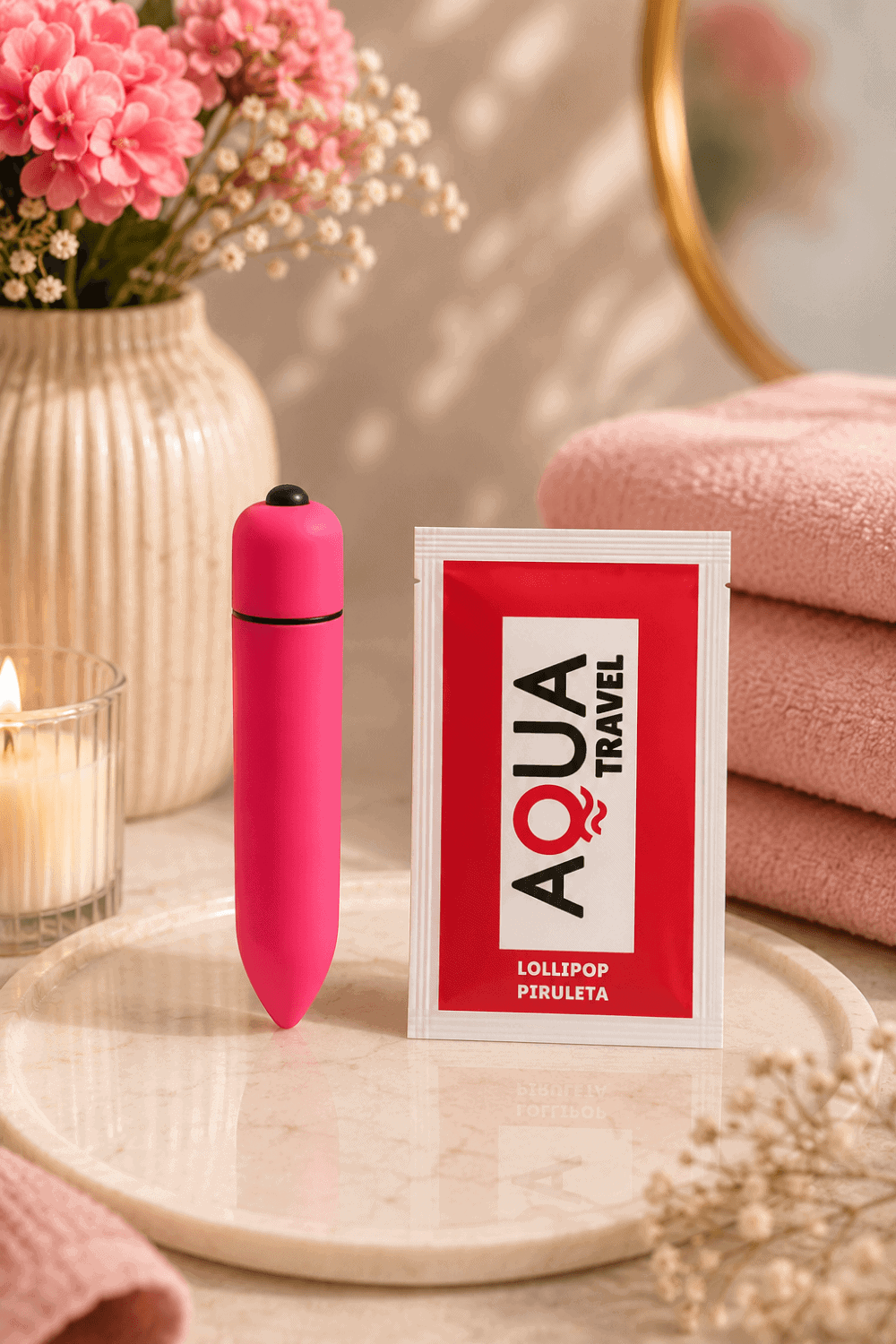 Mini Vibromasseur – Pocket Pleasure Rose Bullet – vue 4